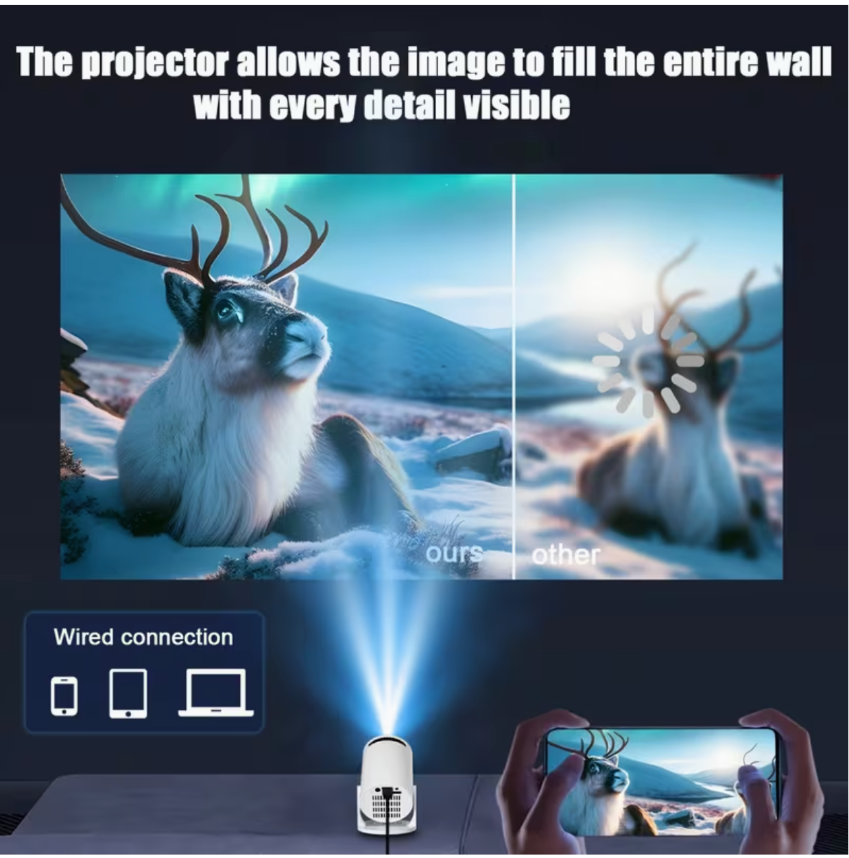 DreamBeam™ HD Mini Projector